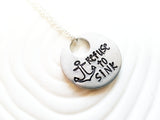Refuse to Sink | Floating Hole Necklace