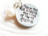 Thank You For Raising The Man Of My Dreams Necklace | Button Necklace