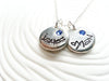 Graffiti Name Necklace | Two Name Mother's Necklace