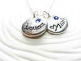 Graffiti Name Necklace | Two Name Mother's Necklace