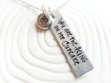 You Are The Icing On My Cupcake | Cupcake Necklace