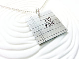 Love Note Necklace | You Write the Note