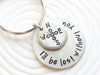 I'd Be Lost Without You | Compass Keychain
