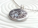 Personalized Necklace | Inspirational Message Necklace | Be Your Own Kind of Beautiful