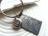 Home is Where Your Mom (or Dad) Is Keychain