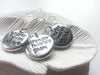 Braver Than You Believe - Stronger Than You Seem - Smarter Than You Think Pebble Necklace