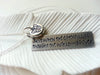 Just When The Caterpillar Thought The World Was Over | Motivational Necklace