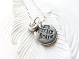 You Rock My Boat Necklace | Nautical Jewelry