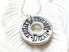 Explore. Dream. Discover - Hand Stamped Mark Twain Quote Washer Necklace - Motivational Jewelry - Personalized Jewelry - Gift for Her