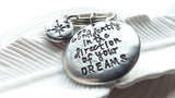 Go Confidently in the Direction of Your Dreams | Inspirational Keychain | Thoreau Quote