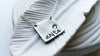 Square Bar | Birthstone Name Necklace