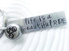 Life is a Beautiful Ride | Bicycle Keychain