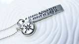 A Grand Adventure is About to Begin Necklace | Motivational Gift