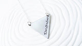 Triangle Necklace | Bar Necklace | Bunting