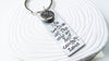 Life Begins at the End of Your Comfort Zone | Inspirational Keychain