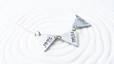 Triangle Bunting Necklace | Mini Flag Mother's Necklace