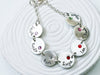 Personalized Name and Birthstone Bracelet | Grandmother's Bracelet | Hand Stamped Jewelry