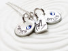 ASL | I Love You Necklace | Sign Language | Birthstone Name Necklace