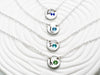 Itty Bitty Initial Necklace | Birthstone Initial