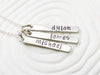 Itty Bitty Name Tag Necklace | Mother's Necklace