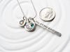 Itty Bitty You Are My Sunshine Necklace | Birthstone Name Necklace
