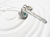 Itty Bitty You Are My Sunshine Necklace | Birthstone Name Necklace
