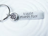 I Think You're Foxy | Fox Keychain
