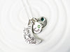 I Love You To The Moon & Back | Birthstone Mother's Necklace