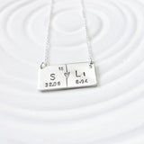 Periodic Table Element Necklace | Choose Your Elements