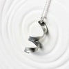 Secret Message Necklace - Hand Stamped, Personalized Custom Text  Swirled Spiral Necklace - Message Jewelry - Secret Message - Gift for Her
